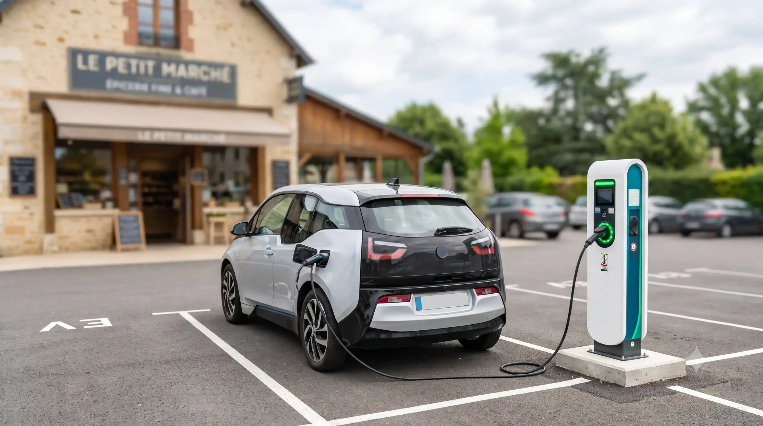 Accueil borne de recharge